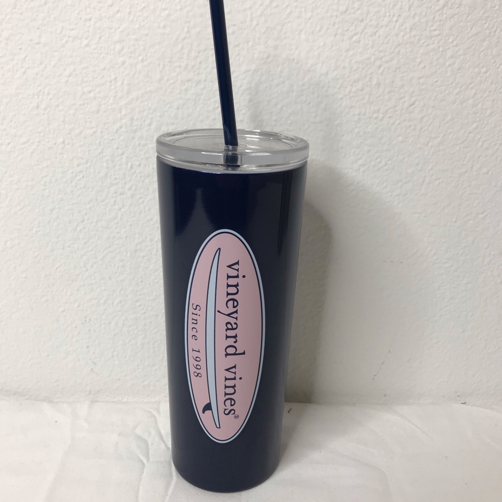 Vineyard Vines for Target Pink Surfboard tumbler